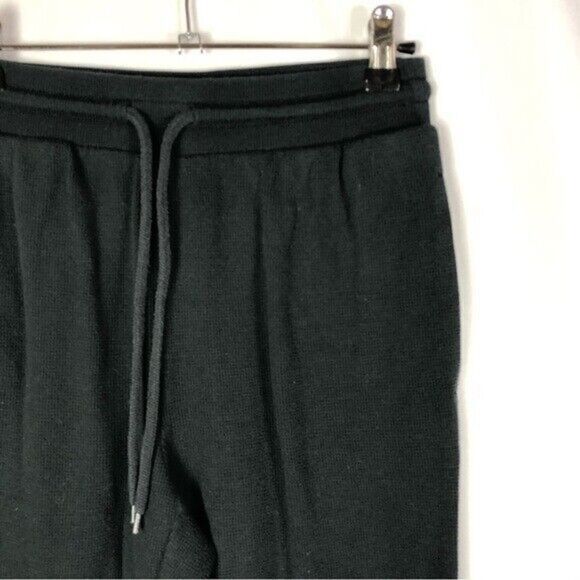 Aritzia Sunday Best Black Baby Waffle Knit Jogger Pants S - Picture 5 of 6